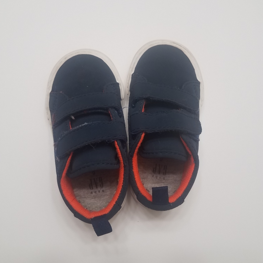 Baby GAP Blue Velcro Strap Shoes